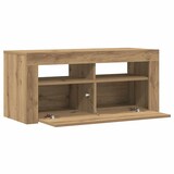 thumbnail of vidaXL TV-Schrank mit LED-Leuchten Artisan-Eiche 90x35x40 cm
