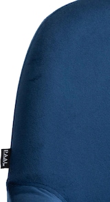 thumbnail of Barhocker Braga Gold Samt blau