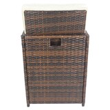 thumbnail of Tuinmeubelset Raloso H. 74 x L. 170 x P. 110 cm Bruin