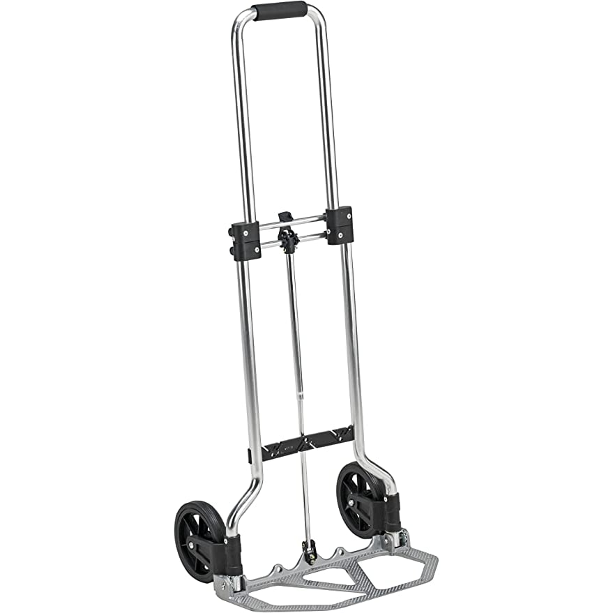 Garden Friend Carrello pieghevole in alluminio Portata massima 45 kg Grigio