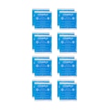 thumbnail of Relaxdays Kühlpads, 16er Set, Kalt-Warm-Kompressen, 14 x 13 cm, Erste Hilfe, wiederverwendbare Gelkühlkompressen, blau