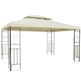 thumbnail of Carpa 3x4m Estructura Metal Gazebo Cenador Mirador 12m2 Color Crema NUEVO