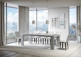 thumbnail of Ausziehbarer Tisch 90x140/244 cm Roxell Premium Beton