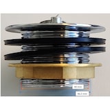 thumbnail of Skyrainbow Spültisch aus Edelstahl, zwei Becken Mitte, 200 x 60