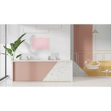 thumbnail of ALLBoards Tableau en Liège Rose Pastel avec Cadre en Bois 90x60cm