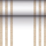 thumbnail of PAPSTAR Tischläufer, stoffähnlich, PV-Tissue Mix "ROYAL Collection" 24 m x 40 cm sand "Lines"