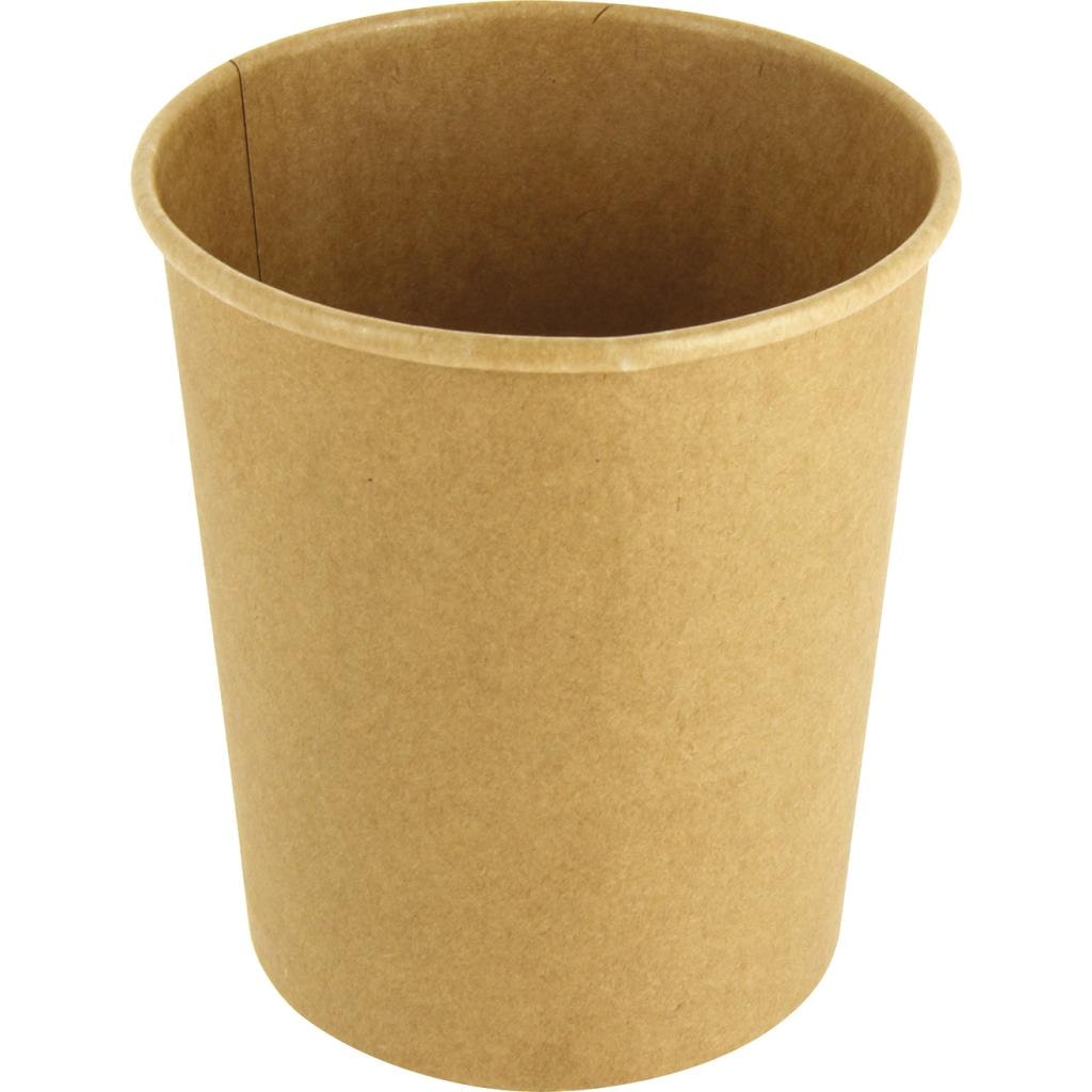 Firplast Pot à soupe carton kraft brun 32OZ / 960ml (x500)