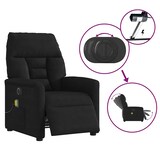thumbnail of vidaXL Massagesessel Elektrisch Schwarz Mikrofasergewebe