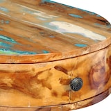 thumbnail of Scrivania In Legno Massello Di Recupero Con Gambe In Ferro