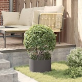 thumbnail of vidaXL Gartenblumentopf Schwarz 30 x 30 x 20 cm Stahl