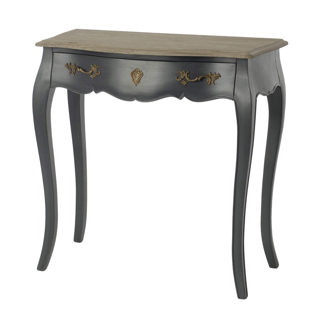 Petit bureau gris Murano -  Autre forme Bois Amadeus 40.00x83.00 cm