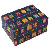 thumbnail of Sinterklaas Cadeaupapier - inpak pakket 5 x Rollen Sint - 1 x Zak van Sinterklaas - 20 x  Naam Stickers - 25 Meter Plakband incl. houder