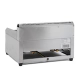 thumbnail of Fry Top, Griglia a Gas Professionale da Banco, in Acciaio Inox - Piastra 1/2 liscia 1/2 rigata - 55 x 50 x 40h cm