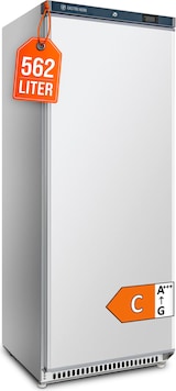thumbnail of GastroHero Lagertiefkühlschrank ECO 600 562 Liter Weiß Umluftkühlung -23 bis -18 °C digitales Thermostat Gewerbe Tiefkühlschrank