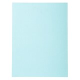 thumbnail of Exacompta 410006E 5x 100er Packung Aktendeckeln aus Recycling Karton 220g Forever, 24x32cm - Hellblau