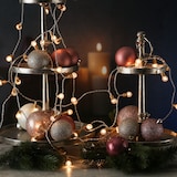 thumbnail of LED Lichterkette Vintage 240 Mini Kugeln 8 Funkt. 24m Weihnachtslichterkette