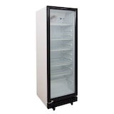thumbnail of Getränkekühlschrank 360 Liter weiß/schwarz mit Glastür - ZK 360