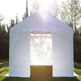 thumbnail of Solycarpa Carpa 3x6 económica blanca con venatanas