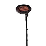 thumbnail of Riscaldatore da terrazza Sunred Elektra Quartz - Alluminio - Rame - Lunghezza 52 cm - Altezza 180–214 cm - da pavimento - nero - 2000 Watt