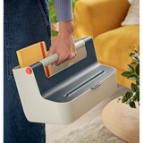 thumbnail of Boîte de rangement portable Cosy, en ABS, coloris gris/gris clair