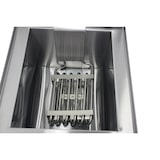 thumbnail of Gasfrit – Fritadeira elétrica 1 cuba 13 L com torneira, profissional, industrial, ultrarrápida 5000 W, termostato E.G.O, alta qualidade