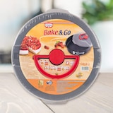 thumbnail of Springvorm van 26 cm met transportdeksel. Dr. Oetker Bake and Go