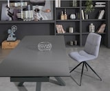 thumbnail of Sololed -  Ausziehbarer Tisch von 160 cm auf 240 cm, moderne Keramikplatte auf graphitgrauem gehärtetem Glas