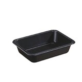 thumbnail of 900x DUNIFORM CPET-Take-Away klein 171 x 127 x 35 mm Schwarz ungeteilt