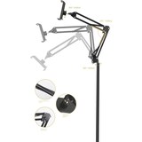 thumbnail of Suporte de chão ajustável e universal para telemóveis, base giratória de 360°, design articulado