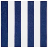 thumbnail of Holz-Liegestuhl Gartenliege mit viel Zubehör nach Wahl Stofffarbe blau-weiß V-10-317N