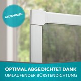 thumbnail of Fliegengitter Insektenschutz Fenster Alu Rahmen nach auf Maß ohne Bohren Bausatz,Farbe:weiß (RAL9010),Größe (Breite x Höhe):80 x 100 cm