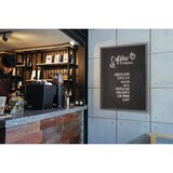 thumbnail of Bi-Office, Pizarra Transitional, 120 x 90 cm, Pizarra para Tiza, Marco de MDF Negro