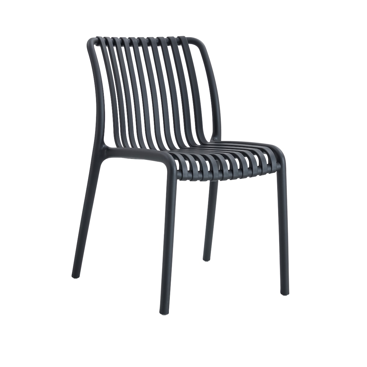 METRO PROFESSIONAL Gastro stapelstoel Aisen, kunststof, zwart