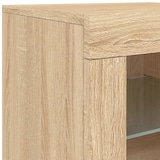 thumbnail of vidaXL Sideboard mit LED-Leuchten Sonoma-Eiche 181,5x37x67 cm