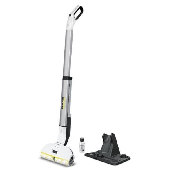 Balai Electrique NEW KARCHER EWM 2 - Balai serpilliere électrique sans fil - Permet de nettoyer jusqu'a 60 m² - Tout type de sols durs usage non-inten