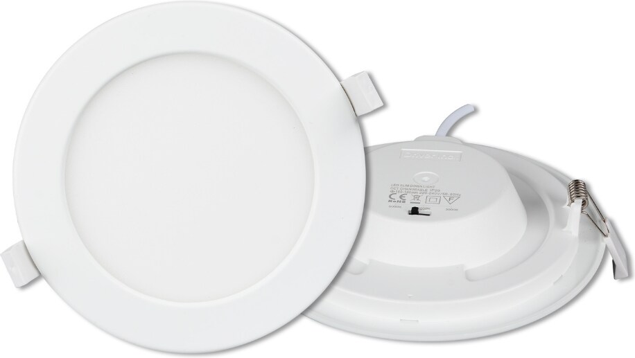 LUXULA LED Downlight LX300117 24 W 3000 K, 4000 K, 6000 K einstellbar in warm-, neutral- und kaltweiß (CCT) weiß