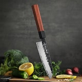 thumbnail of Hezhen - Kleines Santoku-Messer aus Verbundstahl - PM8S Retro-Serie