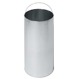 thumbnail of METRO Professional Poubelle, acier, Ø 35 x 89 cm, 65 L, noir