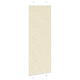 thumbnail of vidaXL Plissee Creme 80x200 cm Stoffbreite 79,4 cm Polyester