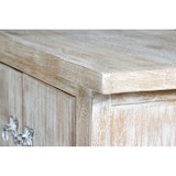 thumbnail of Mueble TV en madera de mango blanco envejecido