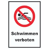 thumbnail of Schwimmen verboten Schild A1 (594x841mm)
