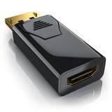 thumbnail of CSL - DisplayPort auf HDMI Adapter - DP 1.2 4K Ultra HD 4K x 2K bei 30Hz - Full HD 1080p - 32 Bit True Color - 3D - HDCP - ideal für PC und MAC