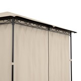 thumbnail of Mondo 3x4 Pavillon mit Metallrahmen und 4 Seitenwänden Beige