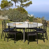 thumbnail of garbar MOZART Mesa Redonda Plegable Interior, Exterior Ø200 Gris