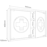 thumbnail of VCM  Hustila  H. 60 x B. 80 x T. 10 cm