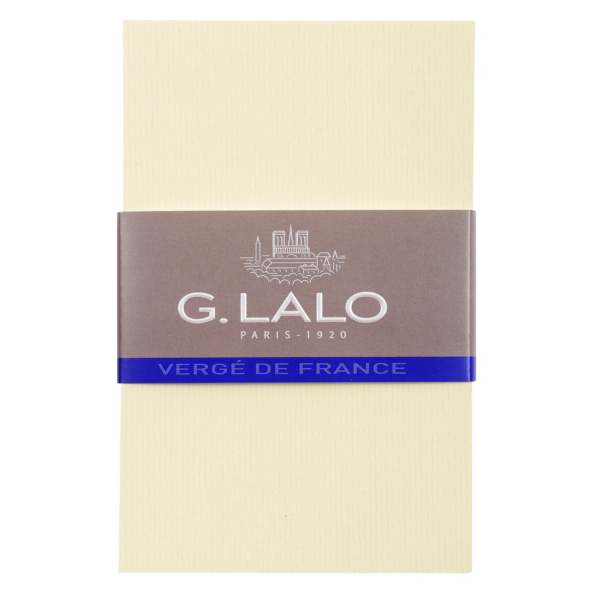 G.Lalo 5x Lalo, Packung mit 25 Karten Vergé de France, 85x135mm - Elfenbein 67316L