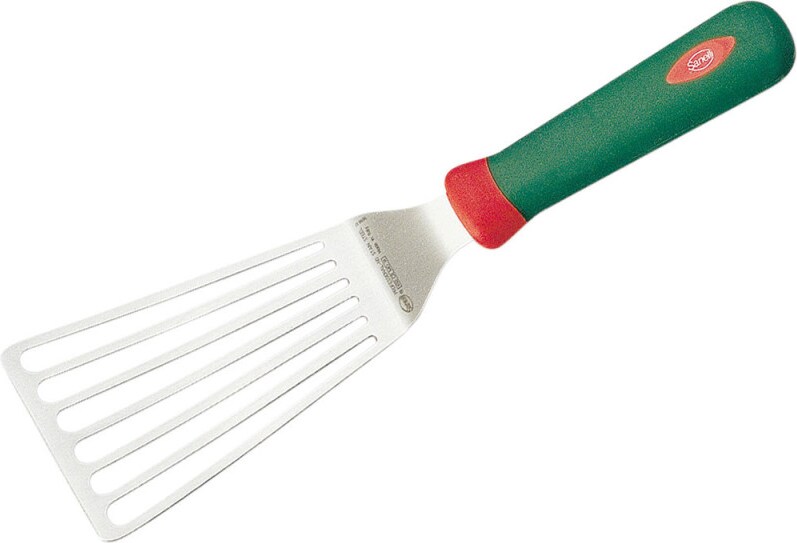 Sanelli Pfannenwender geschlitzt, ergonomischer Griff, Laffenlänge 15 cm