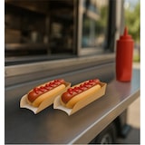 thumbnail of MONOUSO - Hot-Dog Schachtel Kraft 17x5x3,5cm (100 Stück)