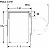 thumbnail of Bosch WTN83203 Kondenstrockner Serie 4, Auto Dry, 8 kg