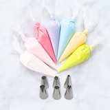 thumbnail of Lot de 6 douilles à pâtisserie en inox grand modèle Zenker Smart Pastry